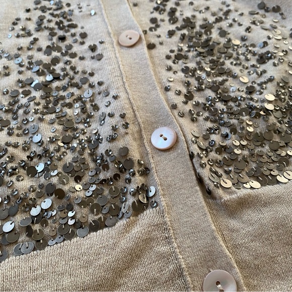 Eileen Fisher Organic Cotton Cashmere Cardigan - Picture 5 of 7